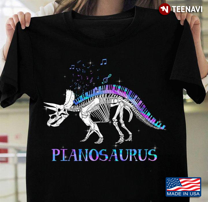 Funny Pianosaurus Dinosaur Piano