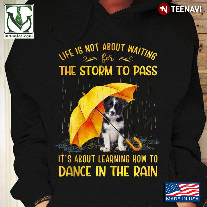 Dog Life Is Not About Waiting For The Storm To Pass It’s About Learning How To Dance In The Rain