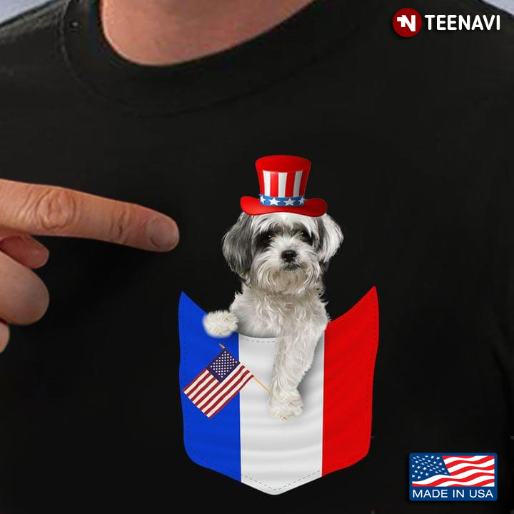 Shih Tzu Happy Independence Day 4th Of July