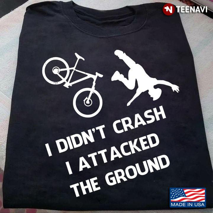 Mountain Biking I Didn’t Crash I Attacked The Ground