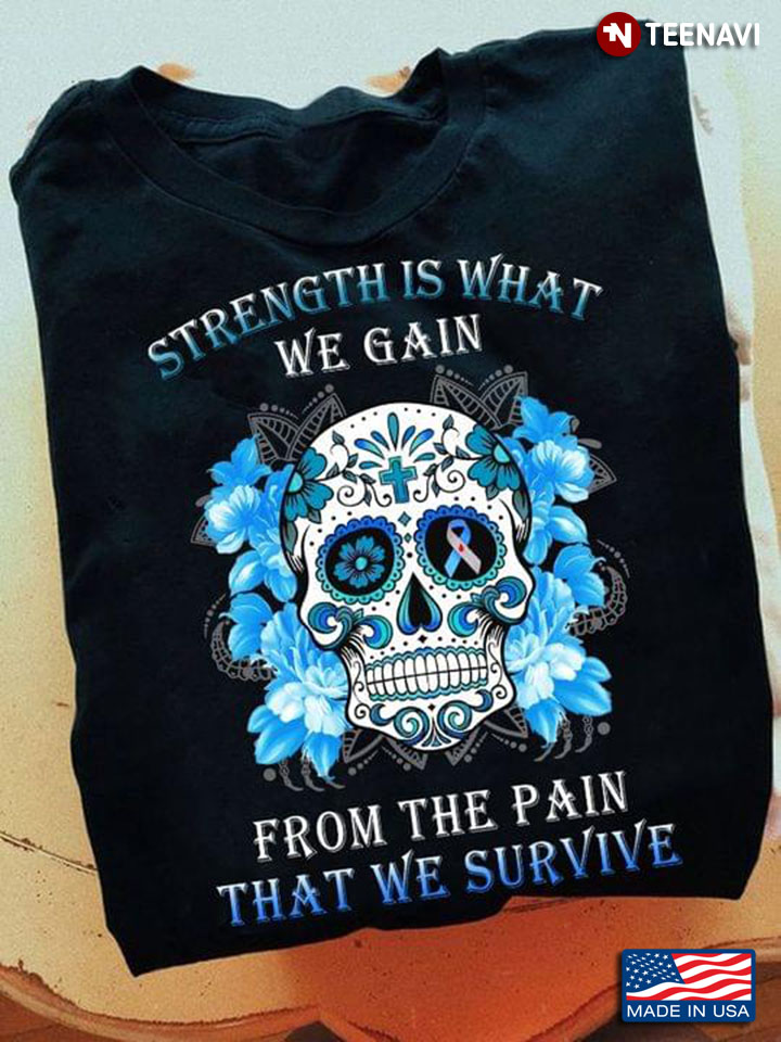 Strength Is What We Gain From The Pain That We Survive