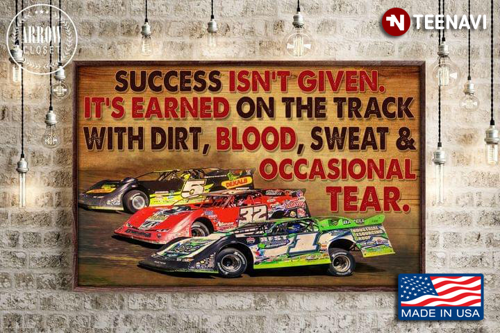 Vintage Dirt Track Racing Success Isn’t Given, It’s Earned On The Track With Dirt, Blood, Sweat & Occasional Tear