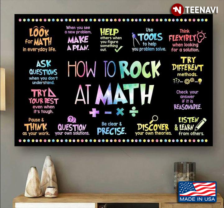 Black Theme How To Rock At Math