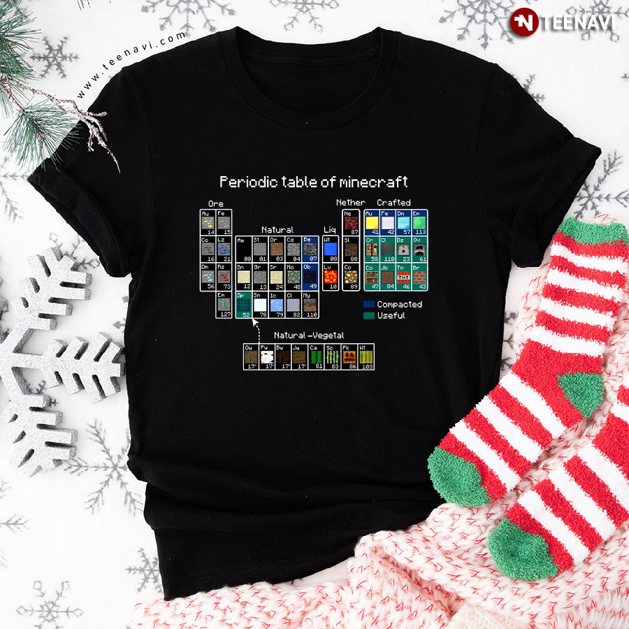 Periodic Table Of Minecraft T-Shirt