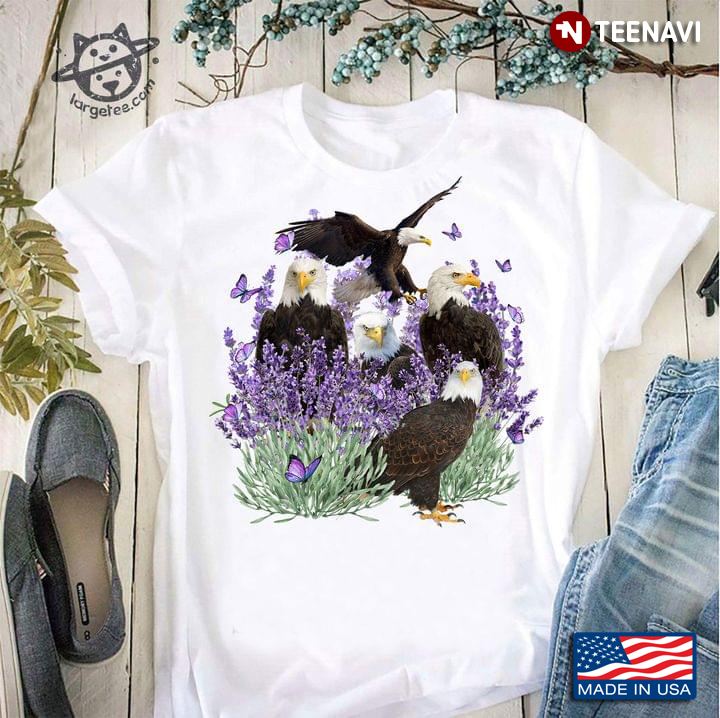 Eagles Lavender Butterflies For Eagles Lovers