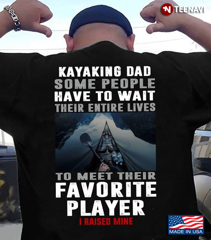 Kayaking Dad Some People Have To Wait Their Entire Lives To Meet Their Favorite Player