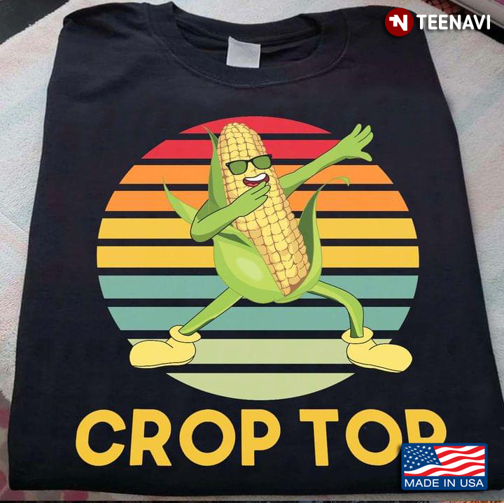 Crop Top  Corn Vintage