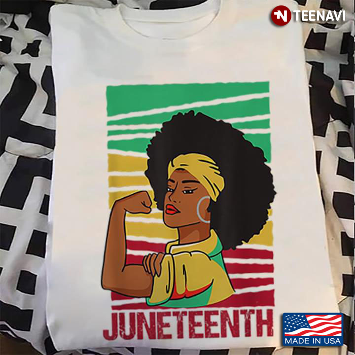 Juneteenth African American Woman Celebrate Black Independence Day