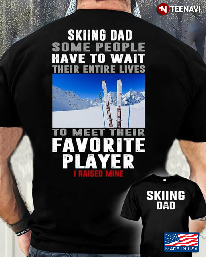 Some People Have To Wait Their Entire Lives To Meet Their Favorite Player for Proud Skiing Dad
