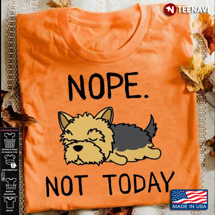 Official Sleepshirt Yorkshire Terrier Sleeping Funny Design for Dog Lover