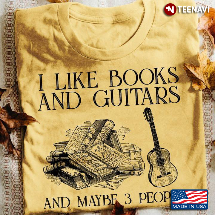 I Like Books and Guitars and Maybe 3 People My Favorite Things