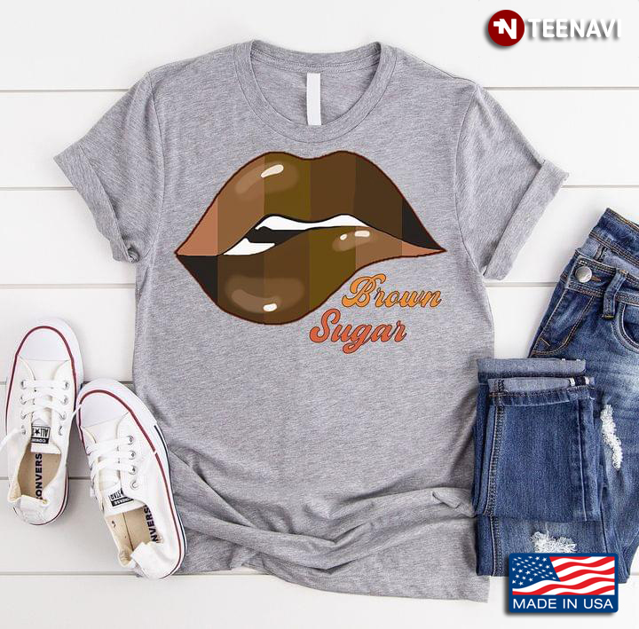 Brown Sugar Sexy Lips African American Woman