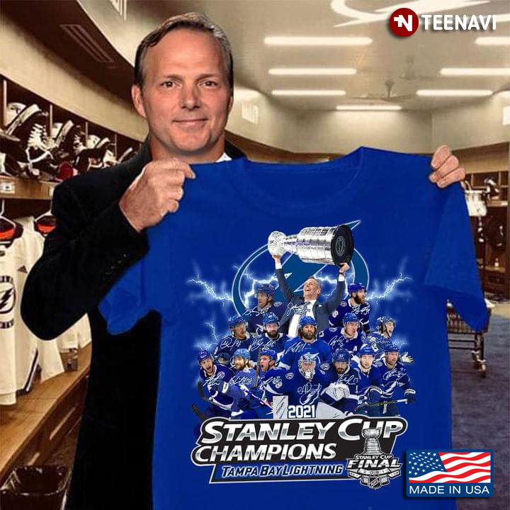 2021 Stanley Cup Champions Tampa Bay Lighting Cool Design for Fan