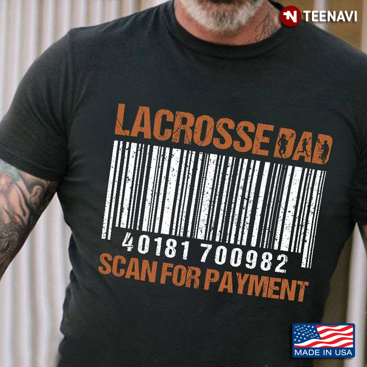 Lacrosse Dad Scan for Payment Barcode for Proud Dad