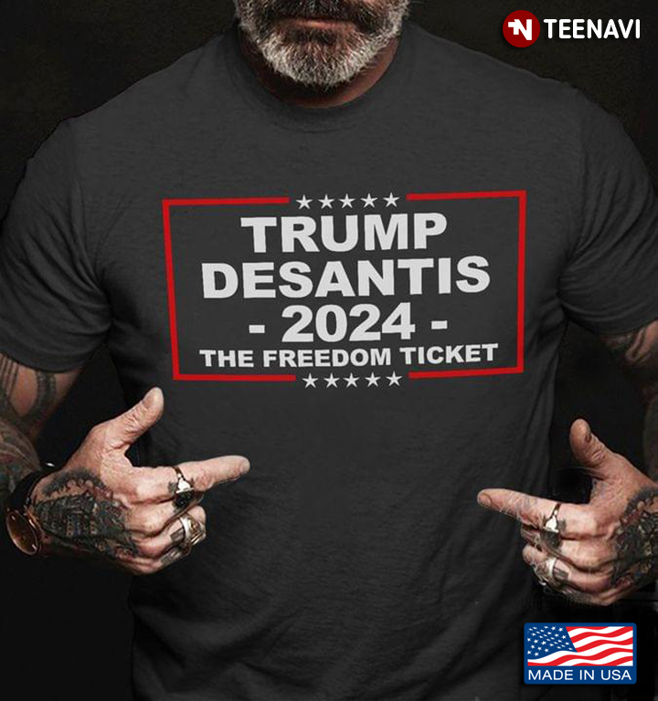 Trump Desantis 2024 The Freedom Ticket