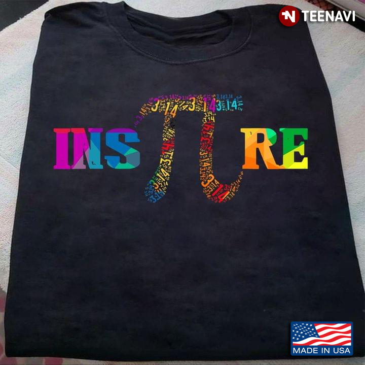 Inspire Pi Colorful Design for Math Lover