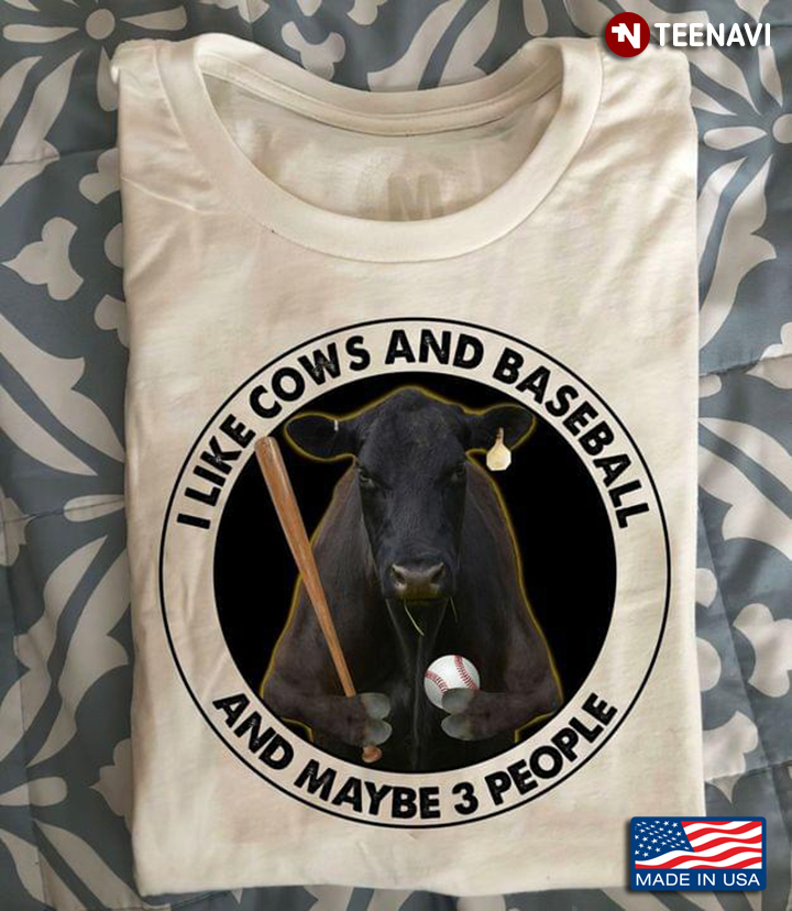 I Like Cows and Baseball and Maybe 3 People My Favorite Things