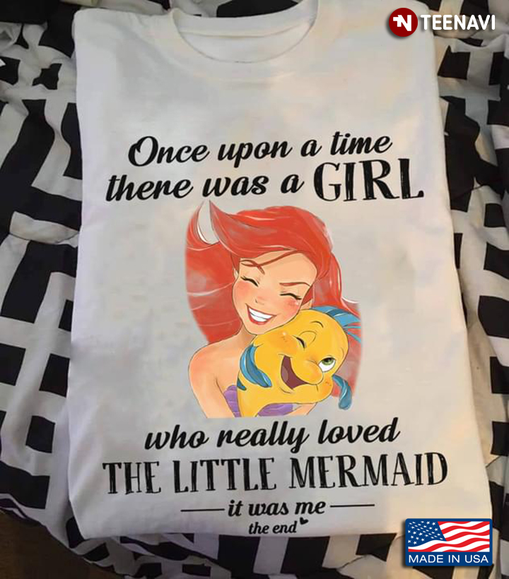 Once Upon a Time There Was a Girl Who Really Loved The Little Mermaid Disney Princess