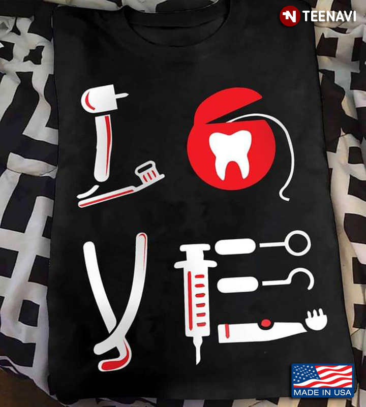 Funny Design for Dentist Love Dental