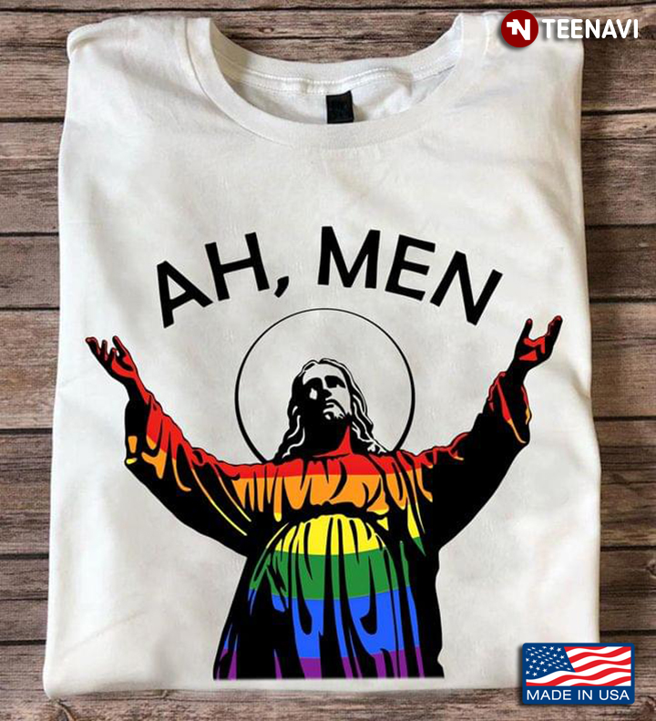 Ah Men Jesus Blesses LGBT Theme