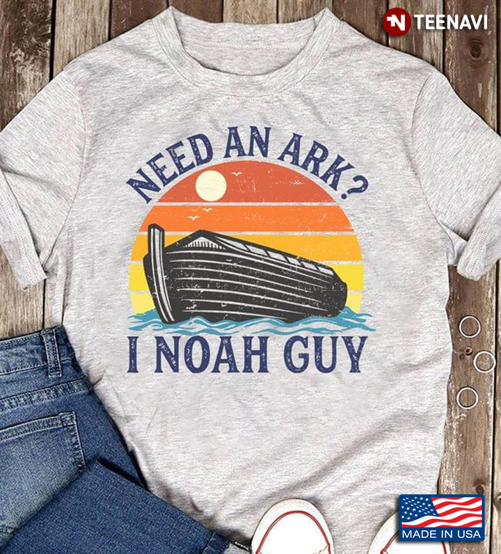 Noah's Ark Need an Ark I Noah Guy Vintage Style