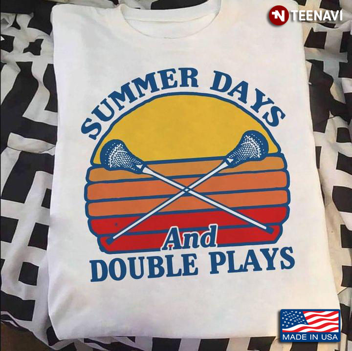 Lacrosse Shaft Summer Days And Double Plays For Sport Player