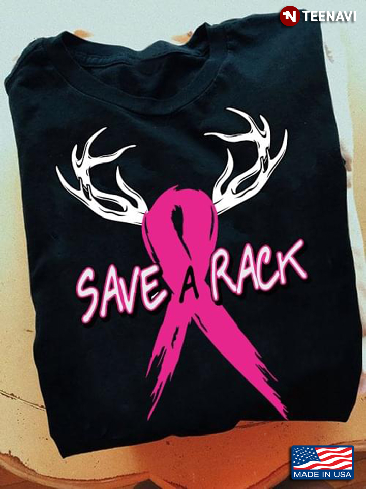 Reindeer Save A Rack Breast Cancer Awareness