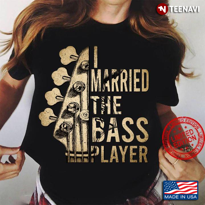 I Married The Bass Player Guitar Bass For Guitarist