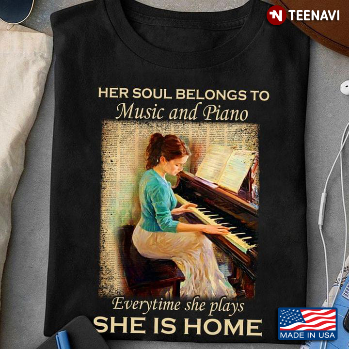 Her Souls Belong To Music And Piano Everytime She Plays She Is Home