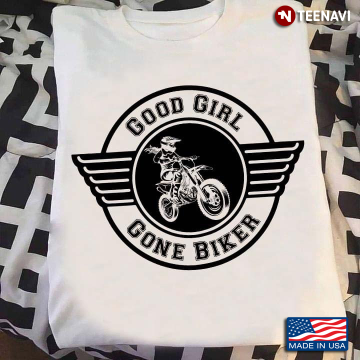 Good Girl Gone Biker Motorcycle Girl