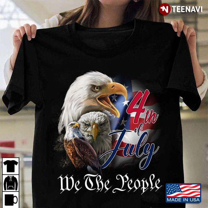 Eagles And American Flag 4th Of July We The People
