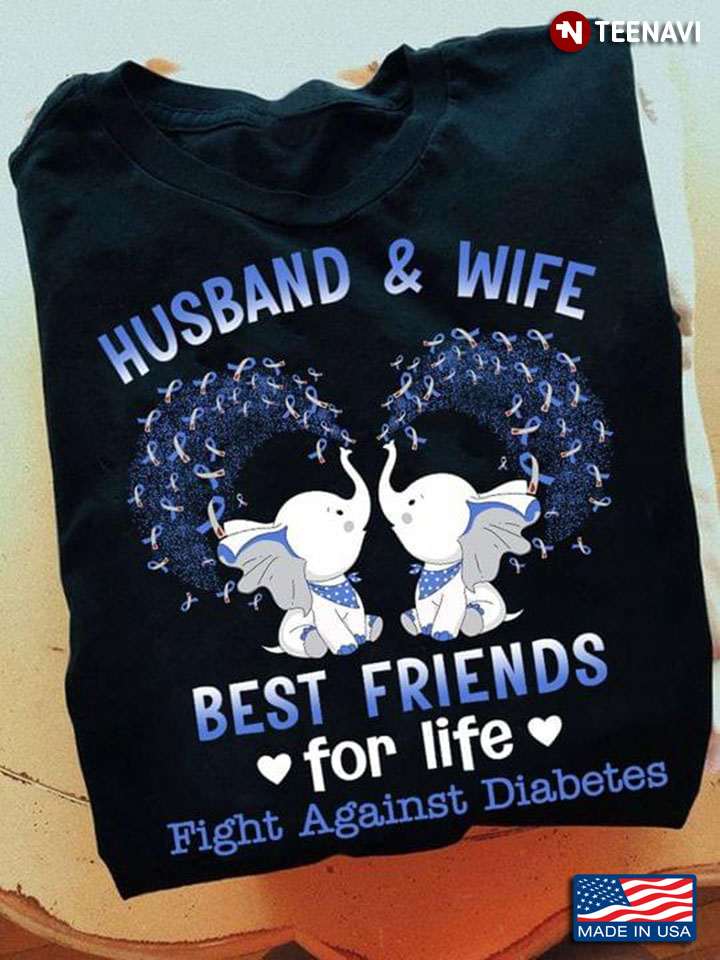 Elephants Husband And Wife Best Friends For Life Fight Against Diabetes