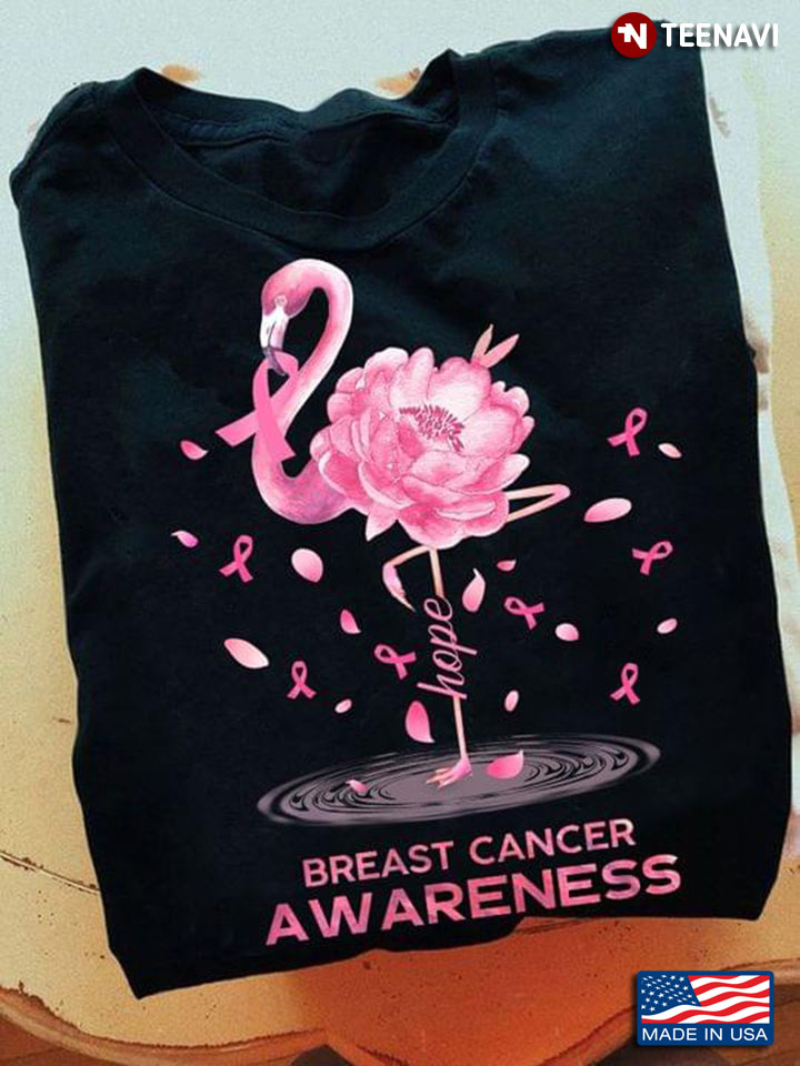 Flamingo Hope Breast Cancer Awareness