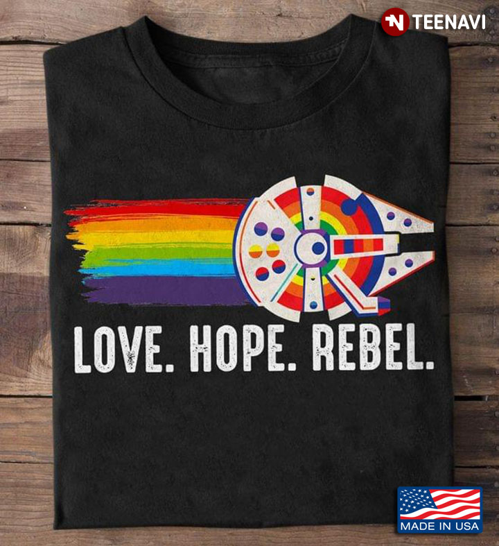 LGBT Love Hope Rebel