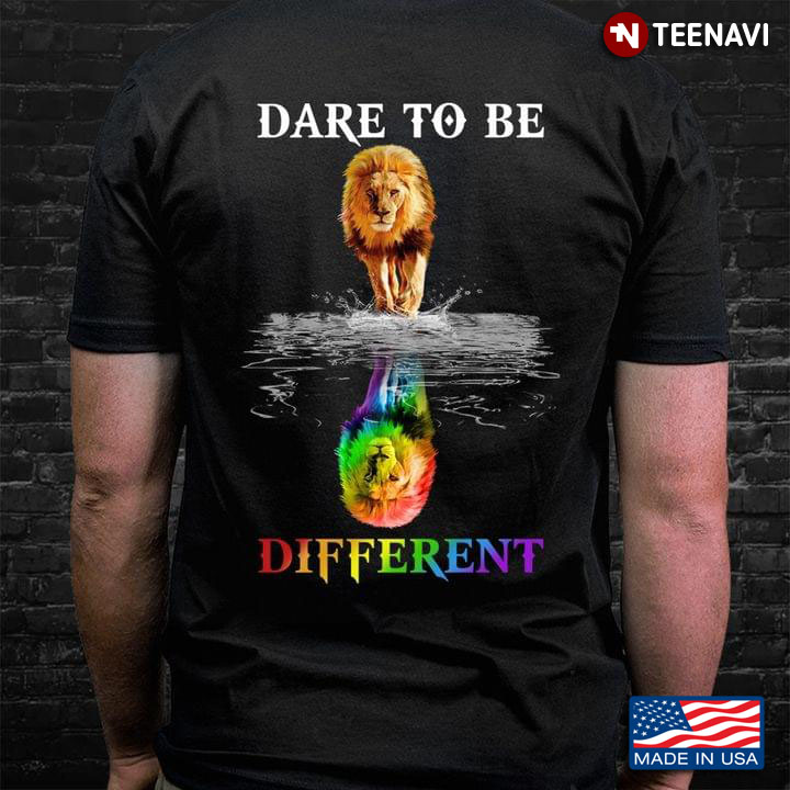 LGBT Lion Dare To Be Different