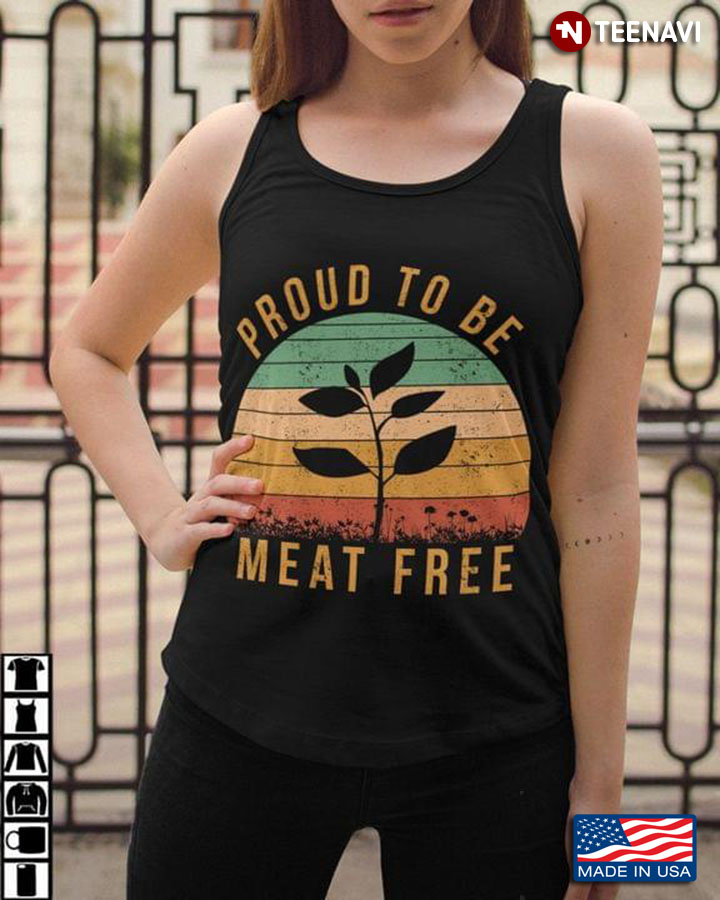 Vintage Proud To Be Meat Tree For Garden Lover