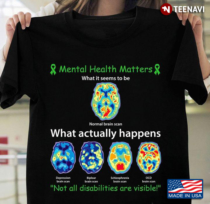Mental Health Matters What It Seems To Be Normal Brain Scan What Actually Happens
