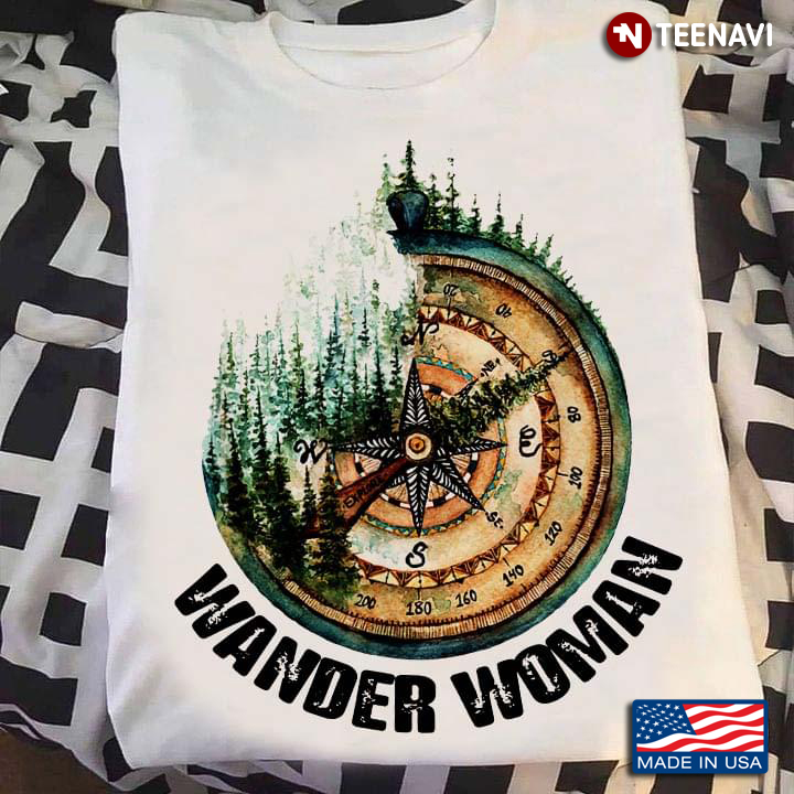 Wander Woman Compass For Hiking Lover