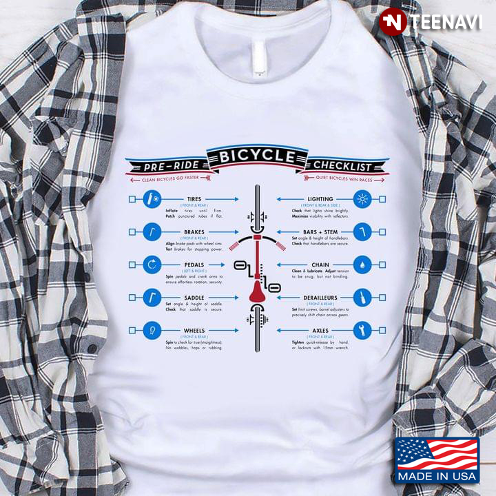 Pre Ride Bicycle Checklist For Cycling Lover