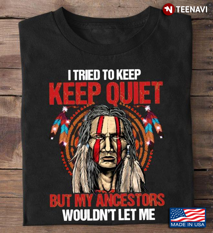 Native American Cool Design T-Shirt - TeeNavi