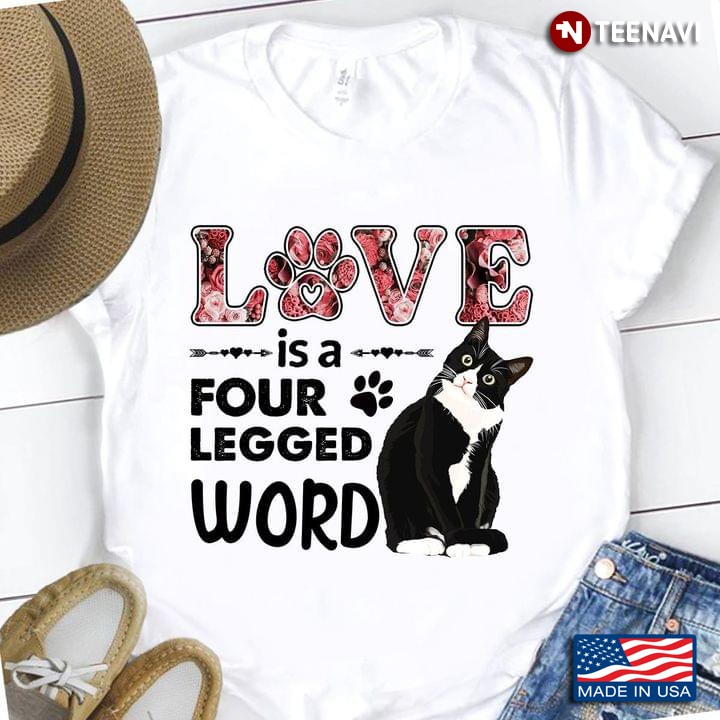 Black Cat Love Is A Four Legged Word For Cat Lover