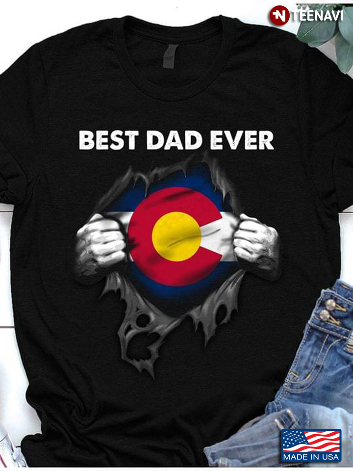 Colorado Best Dad Ever For Father's Day