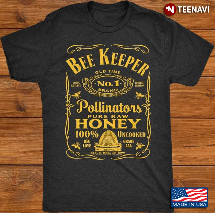 Bee Keeper Pollinators Pure Raw Honey 100% Uncooked Bee Love Grade