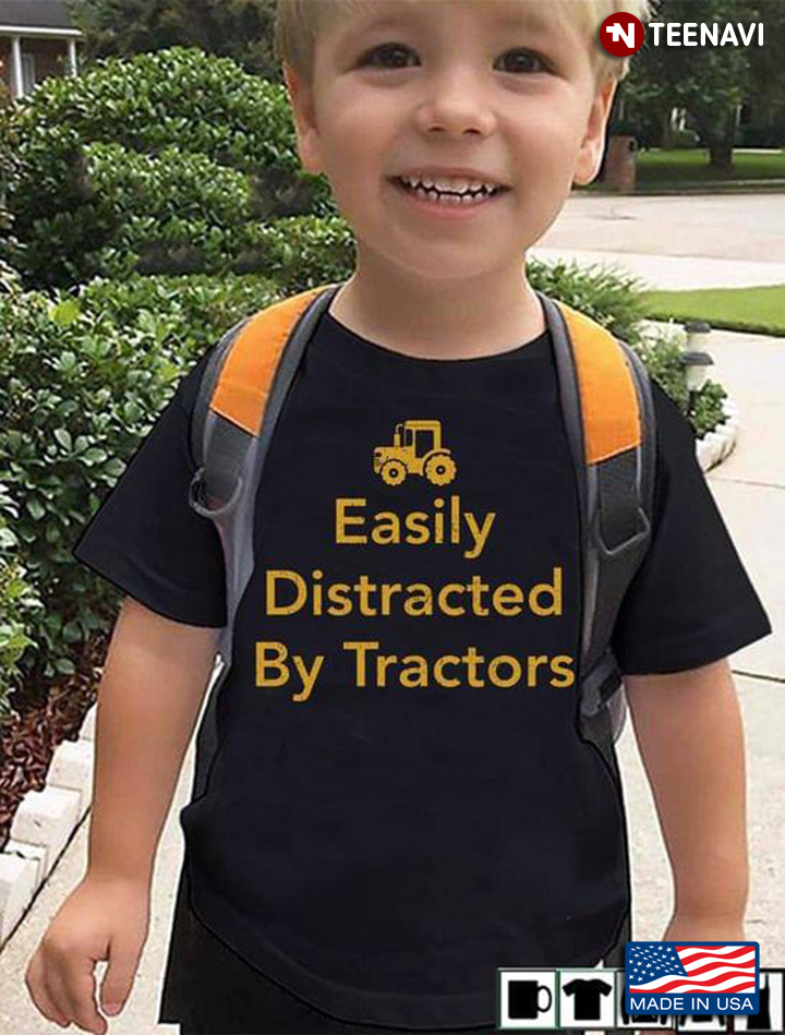 Easily Distracted By Tractors For Tractor Lover