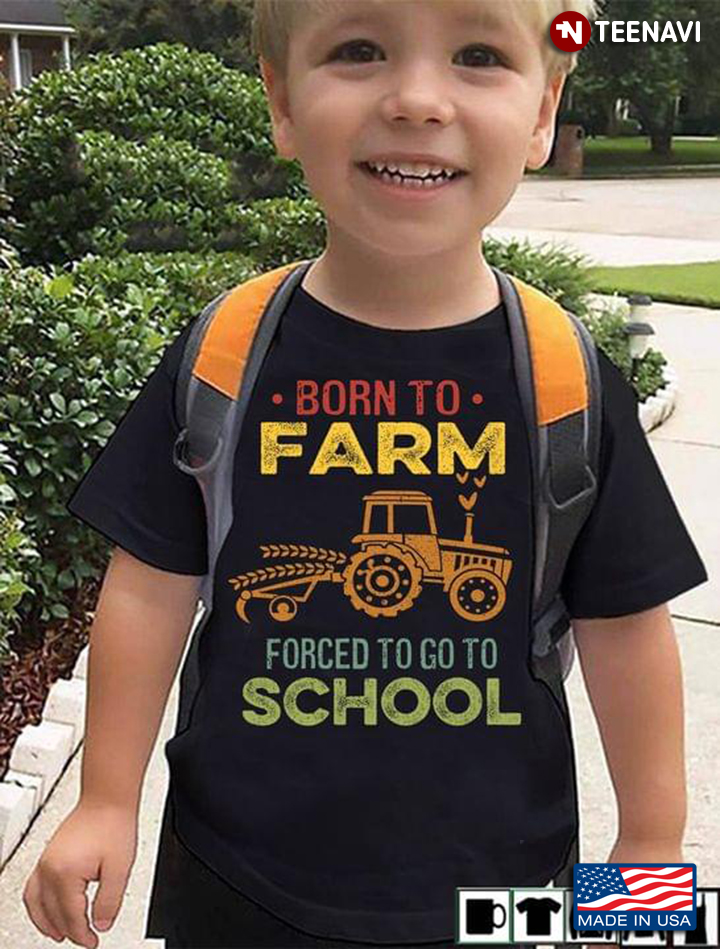 Tractor Born To Farm Forced To Go To School For Farming Lover