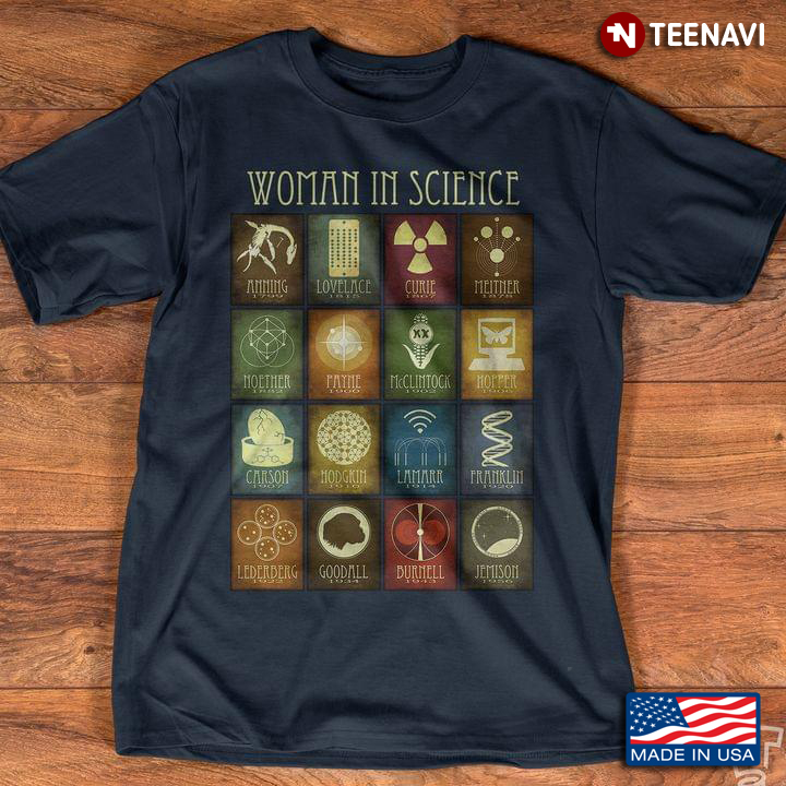Woman In Science For Science Lover