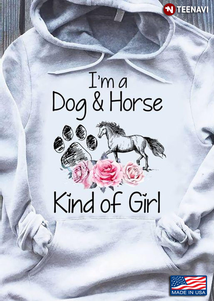 Floral I’m A Dog And Horse Kind Of Girl