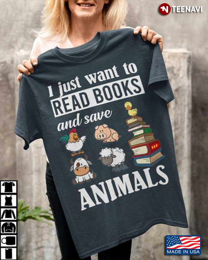 I Just Want To Read Books And Save Animals