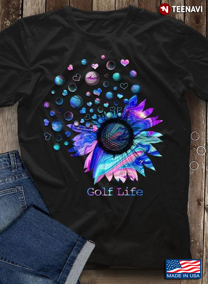 Golf Life Flower Hologram