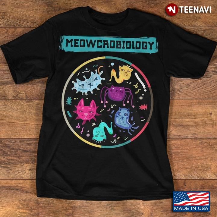 Meowcrobiology Meow Cats Lovers